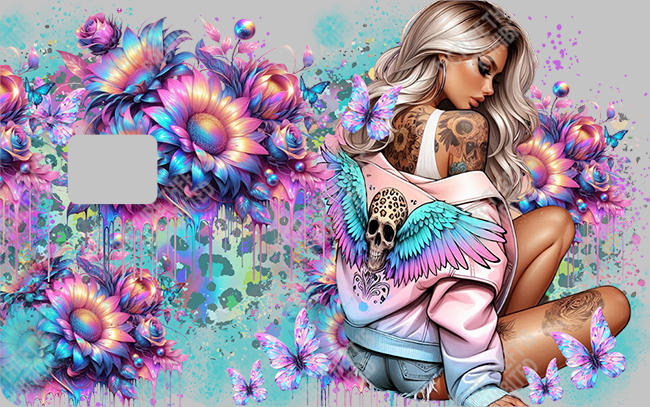 Bank  Card Sticker-BC-793